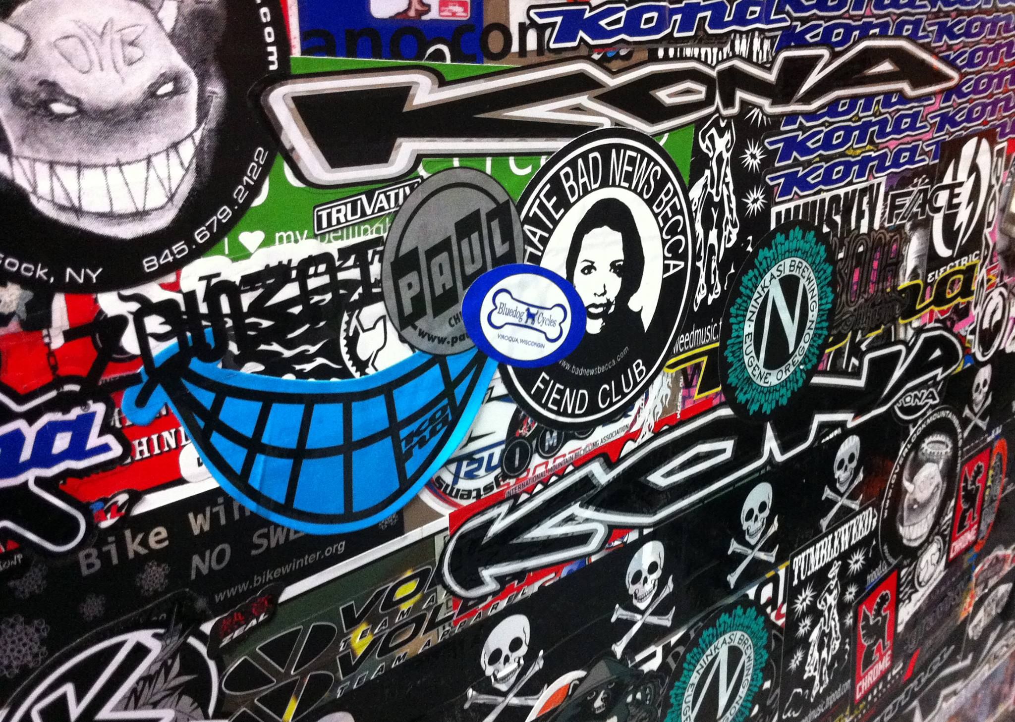 Kona Sticker wall